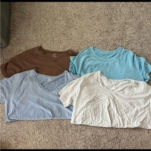 4 AERIE t shirts